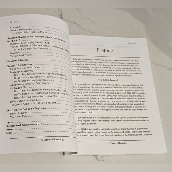 The NEW RtI: Response to Intelligence 2nd Edition Paperback Book - Picture 7 of 7